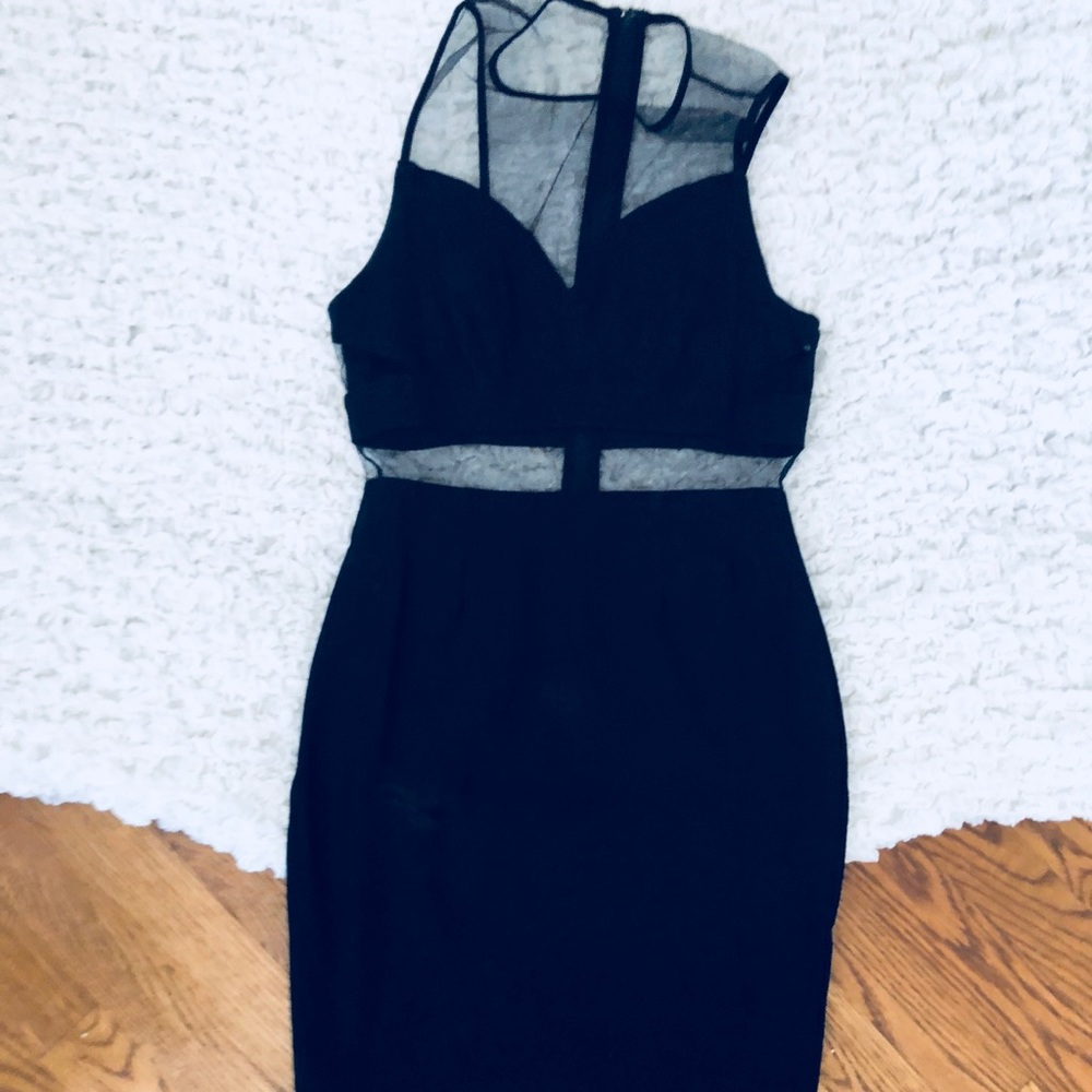 Tobi Black Tight Dress